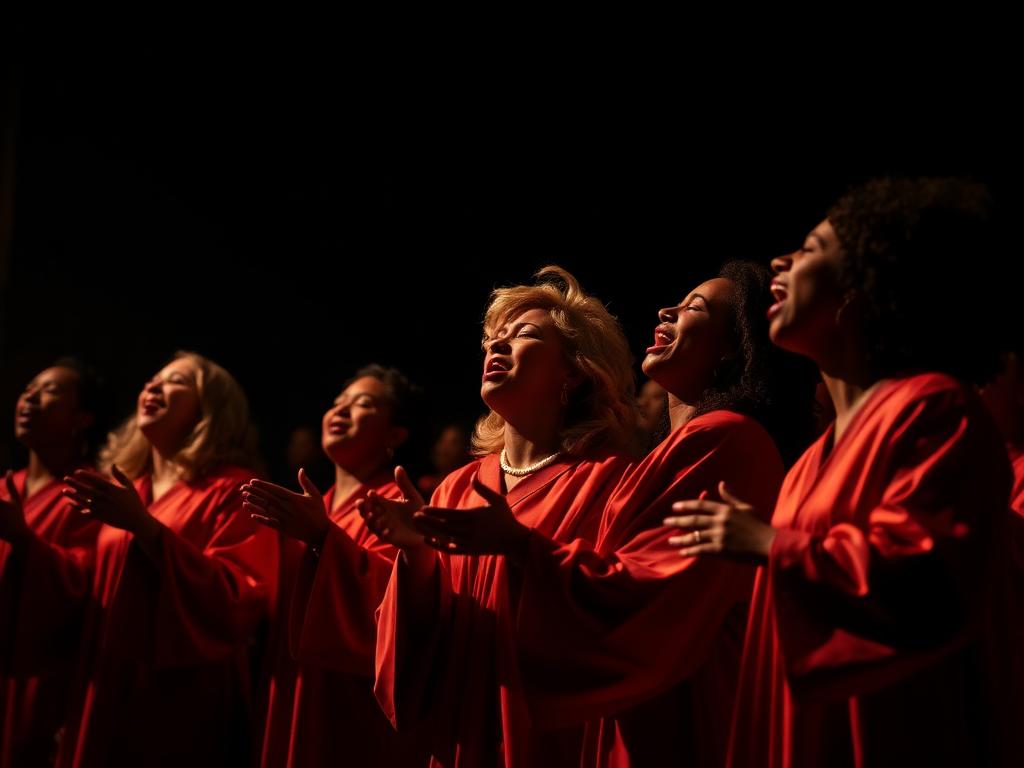 St. Mark Choir performing Gospel